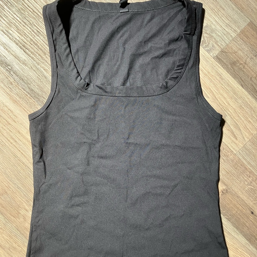 Cotton On black ribbed tank